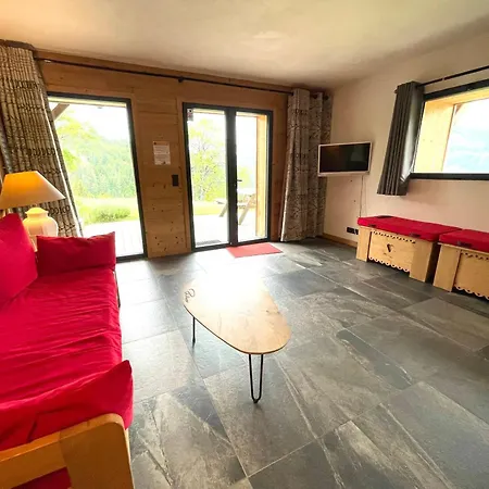 De Charme Avec Grande Terrasse Et Vue Degagee - Fr-1-505-35 شقة نوتر دام دو بيلكومبيه